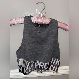 Nike pro crossed sports bra